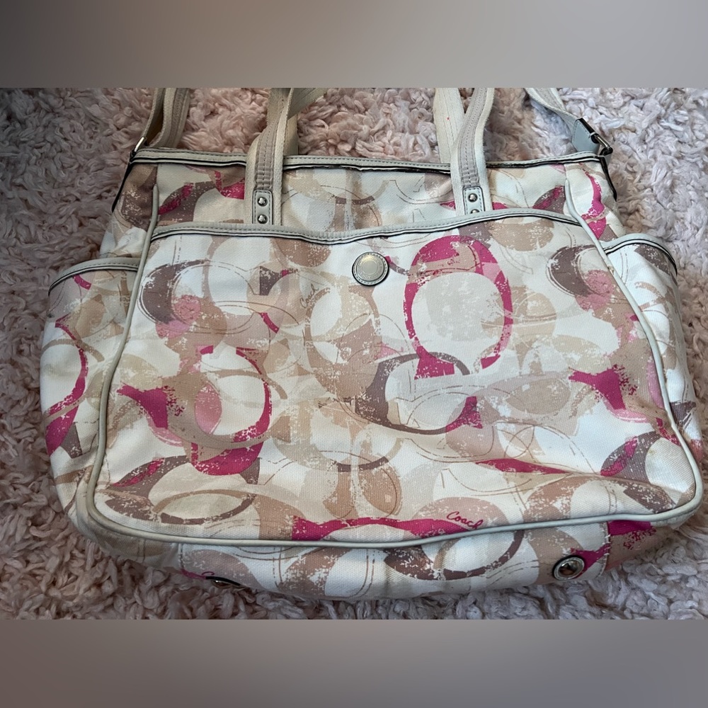 Coach diaper bag